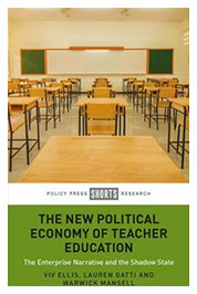 Warwick Mansell has co-written The New Political Economy of Teacher Education with Viv Ellis and Lauren Gatti. 